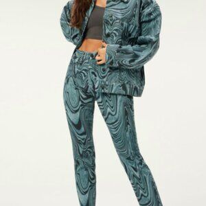 Good American GOOD CLASSIC INK SWIRL Jeans, Size 10 / 30